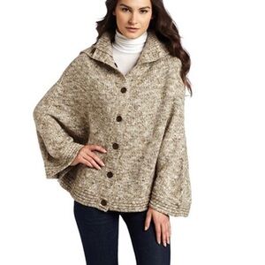 Lucky Brand Denver Poncho Sweater